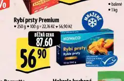Albert Nowaco rybí prsty nabídka