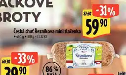 Albert Řezníkova mini tlačenka nabídka