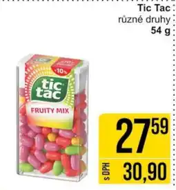 Jip TIC TAC nabídka