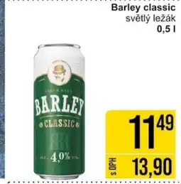 Jip BARLEY classic světlý ležák nabídka