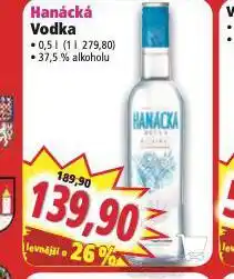 Norma Hanácká vodka nabídka