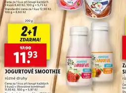 Lidl Jogurtové smoothie nabídka