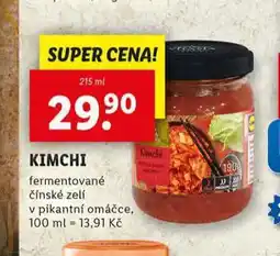 Lidl Kimchi nabídka