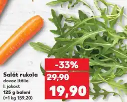 Kaufland Salát rukola nabídka