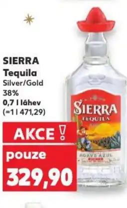 Kaufland SIERRA Tequila nabídka