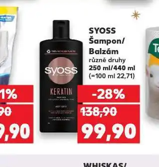 Kaufland Syoss balzám nabídka