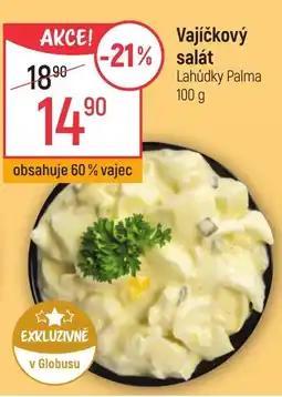 Globus Vajíčkový salát nabídka