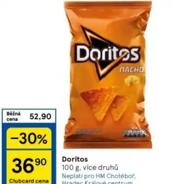 Tesco Doritos nabídka