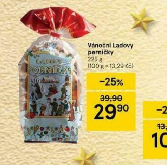 Tesco Vánoční ladovy perníčky nabídka