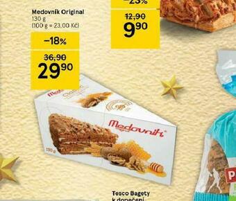 Tesco Medovník original nabídka