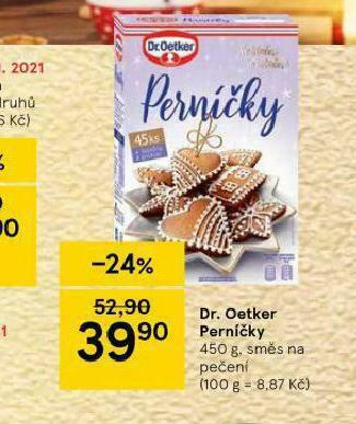 Tesco Dr. oetker perníčky nabídka