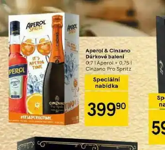 Aperol & cinzano dárkové balení
