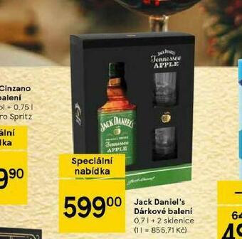 Tesco Jack daniel´s dárkové balení nabídka