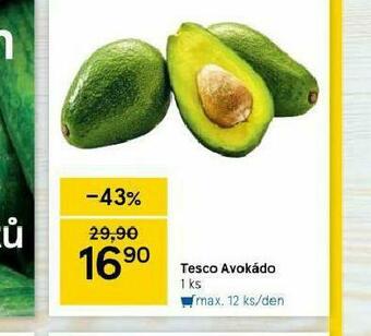 Tesco Avokádo nabídka