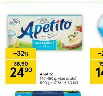 Tesco Apetito nabídka