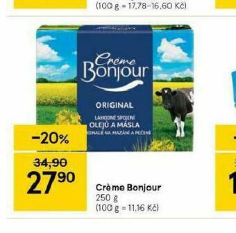 Tesco Créme bonjour nabídka