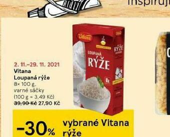 Tesco Vitana rýže loupaná nabídka