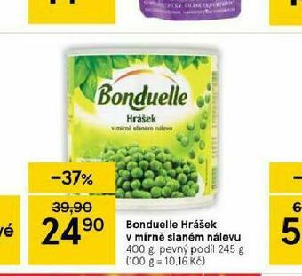 Tesco Bonduelle hrášek nabídka