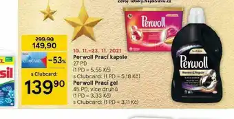 Tesco Perwoll speciální prací prostředek nabídka
