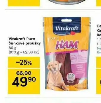Tesco Vitakraft šunkové proužky nabídka