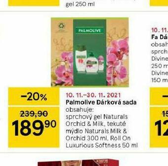 Tesco Palmolive dárková sada nabídka