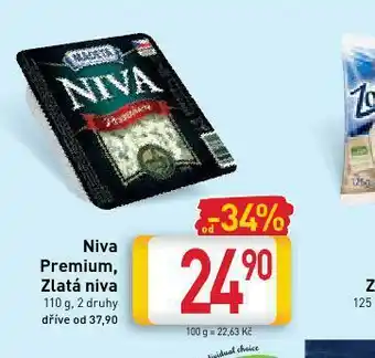 Billa Niva premium. zlatá niva nabídka