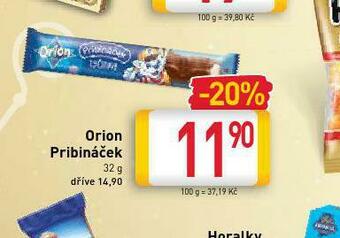 Billa Orion pribináček nabídka