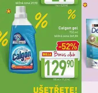 Billa Calgon gel nabídka