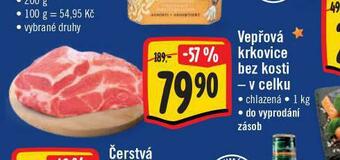 Jip Vepřová krkovice bez kosti nabídka