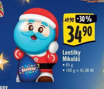 Jip Lentilky mikuláš nabídka