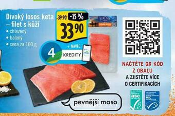 Jip Divoký losos keta - filet s kůží nabídka