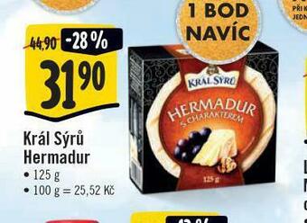 Král sýrů hermadur