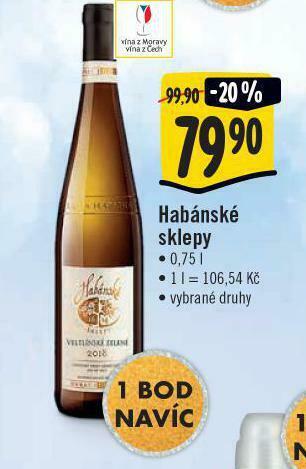 Jip Habánské sklepy nabídka