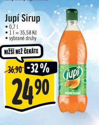 Jip Jupí sirup nabídka
