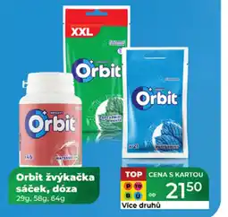 Tamda Foods Orbit žvýkačka sáček, dóza nabídka