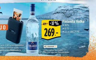 Jip Finlandia vodka nabídka