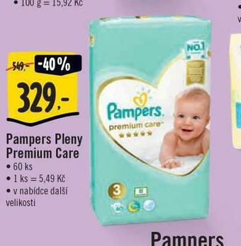Jip Pampers dětské pleny nabídka