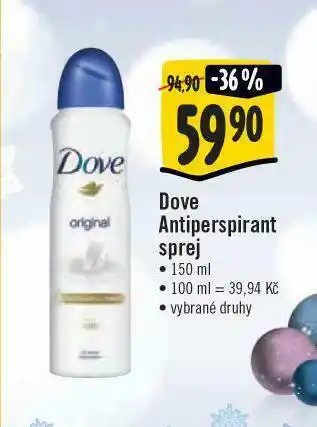 Jip Dove antiperpirant sprej nabídka