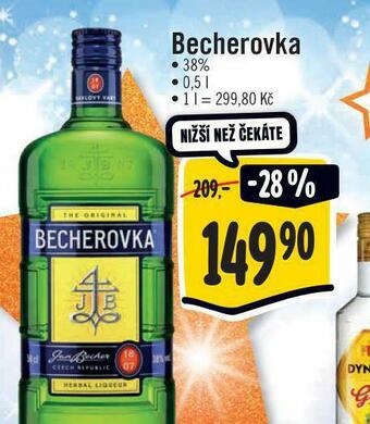 Jip Becherovka nabídka