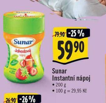 Jip Sunar instantní nápoj nabídka