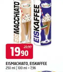 Terno Eismachiato, eiskaffee nabídka