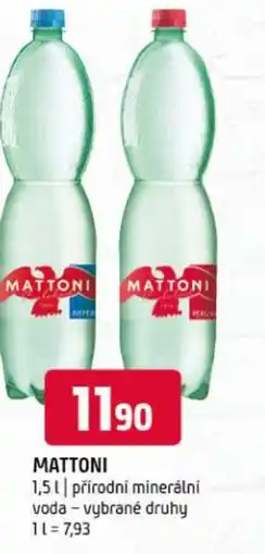 Terno MATTONI nabídka