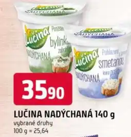 Trefa LUČINA Nadýchaná nabídka