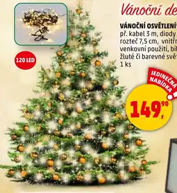Penny Market Vánoční osvětlení nabídka