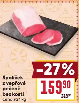 Billa Špalíček z vepřové pečeně bez kosti nabídka