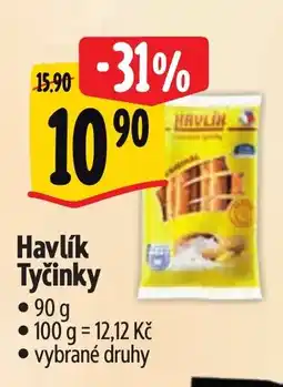 Albert Havlík Tyčinky nabídka