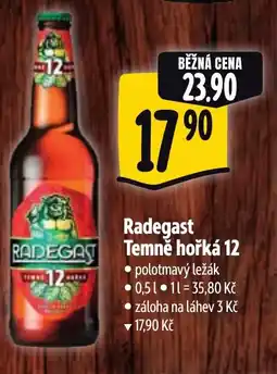 Albert RADEGAST Temně hořká 12 nabídka