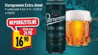 Albert Staropramen Extra chmel nabídka