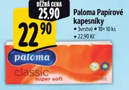 Albert Paloma Papírové kapesníky nabídka
