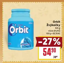 Orbit Žvýkačky